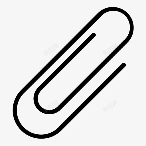 回形针板针图钉图标svg_新图网 https://ixintu.com 回形针 图钉 夹持器 板针