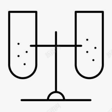 试管实验实验室图标图标
