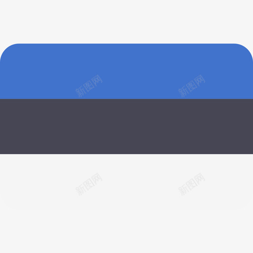 爱沙尼亚国际国旗6圆形矩形图标svg_新图网 https://ixintu.com 国际国旗6 圆形矩形 爱沙尼亚