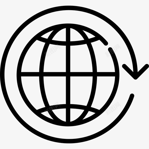 全球范围内装运和交货15直线图标svg_新图网 https://ixintu.com 全球范围内 直线 装运和交货15