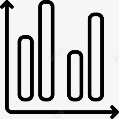 分析业务图3线性图标图标