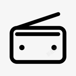 手机收音机调频应用收音机调频频率图标高清图片