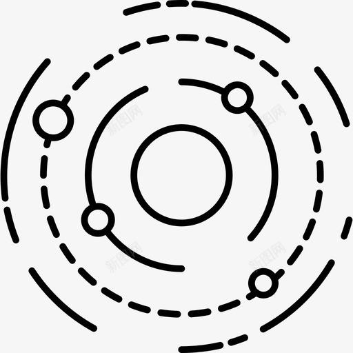 太阳系杂集手工绘制图标svg_新图网 https://ixintu.com 太阳系 手工绘制 杂集