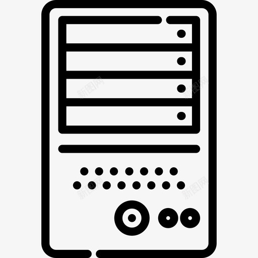 Cpu技术5线性图标svg_新图网 https://ixintu.com Cpu 技术5 线性