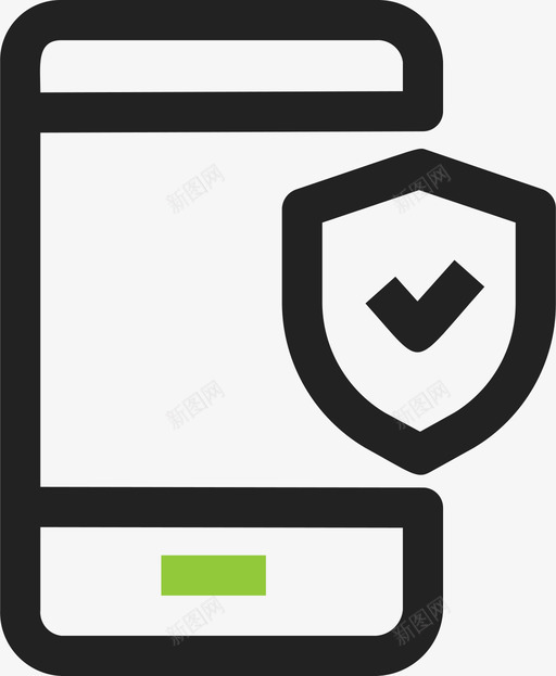 手机安全手机密码图标svg_新图网 https://ixintu.com 保护 密码 手机 手机安全