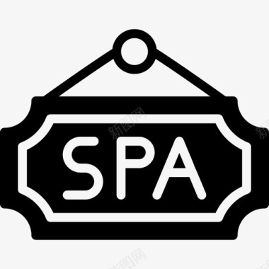 SpaSpa瑜伽3填充图标图标