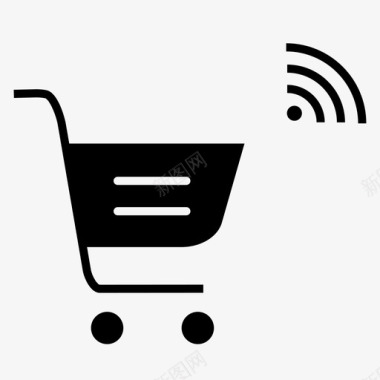 购物车自动化电子商务图标图标