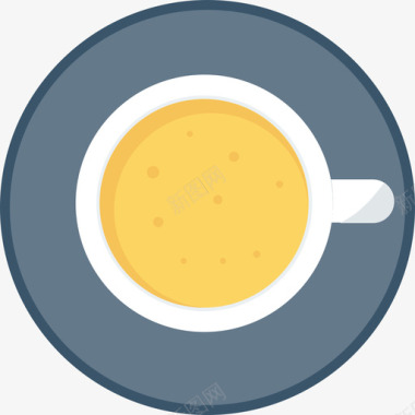 咖啡杯网页开发用户界面2平面图标图标