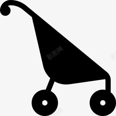 婴儿车婴儿2填充物图标图标