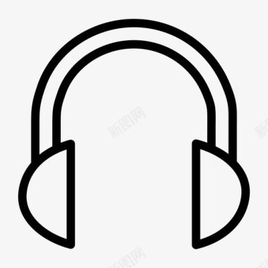 耳机音乐歌曲图标图标