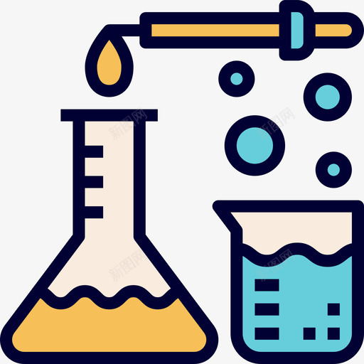 化学茎色线色图标svg_新图网 https://ixintu.com 化学 线色 茎色