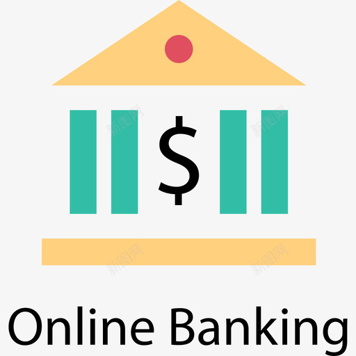 银行银行和金融12持平图标svg_新图网 https://ixintu.com 持平 银行 银行和金融12