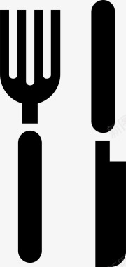 餐厅木板叉子图标图标