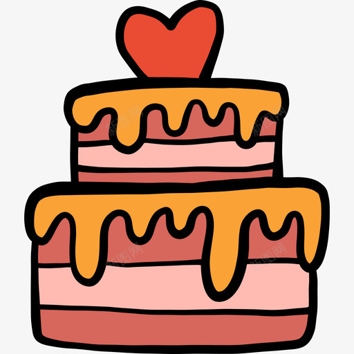 蛋糕母亲节10彩色图标svg_新图网 https://ixintu.com 彩色 母亲节10 蛋糕