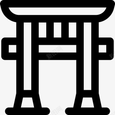 GateTori日语7线性图标图标