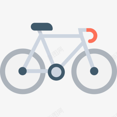 自行车健身16平板图标图标