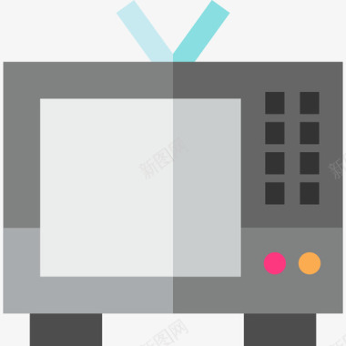 电视80年代8平装图标图标