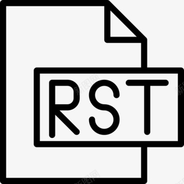 Rst发育22线性图标图标