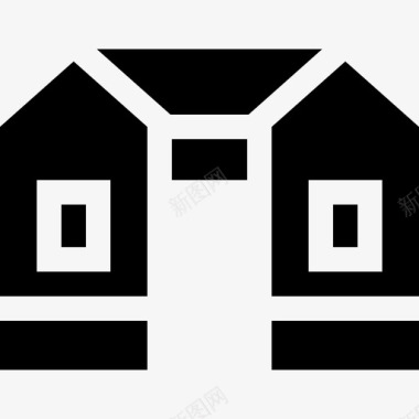 房屋房屋类型5已填充图标图标