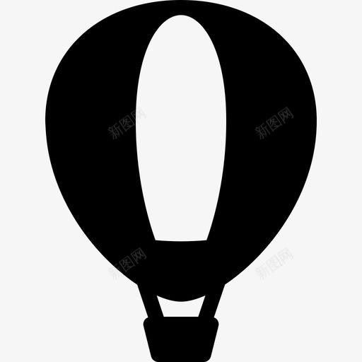 热气球旅游观光2填充图标svg_新图网 https://ixintu.com 填充 旅游观光2 热气球