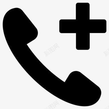 电话加电话加联系人图标图标