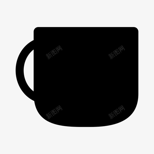 马克杯饮料咖啡图标svg_新图网 https://ixintu.com ios网络用户界面字形 咖啡 玻璃 饮料 马克杯