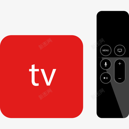 苹果电视技术和设备2平板图标svg_新图网 https://ixintu.com 平板 技术和设备2 苹果电视
