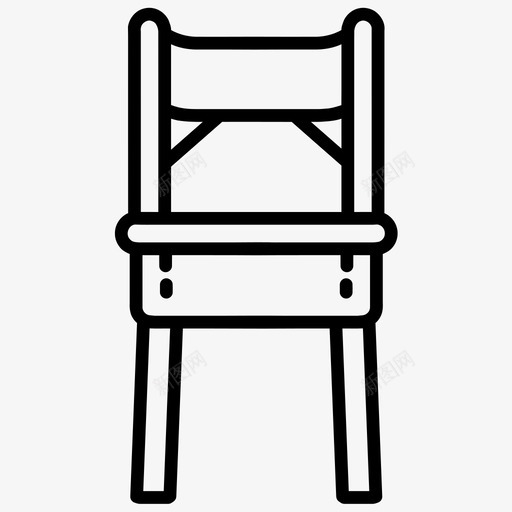 椅子家具房子图标svg_新图网 https://ixintu.com 厨房 家具 房子 椅子 椅子类型 餐厅