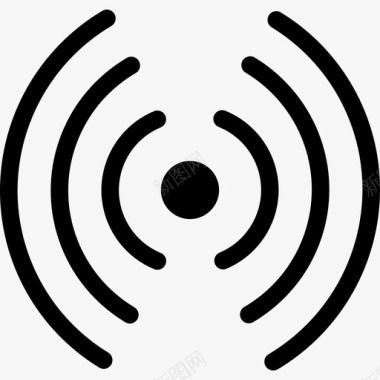 wifi路由器连接网络图标图标