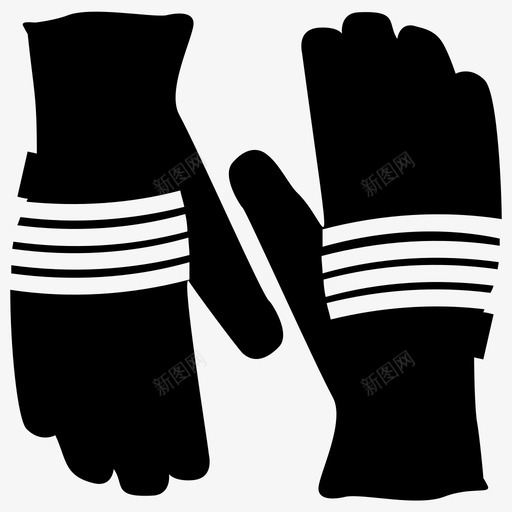 安全手套手手套乳胶手套图标svg_新图网 https://ixintu.com 乳胶手套 安全工作标志图标 安全手套 手手套 防护手套