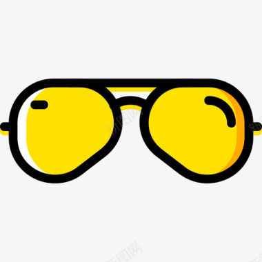 太阳镜男士配件4黄色图标图标