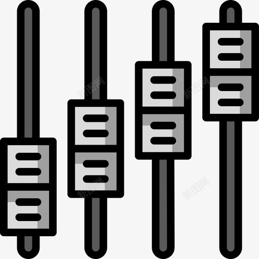 设置要素5线性颜色图标svg_新图网 https://ixintu.com 线性颜色 要素5 设置