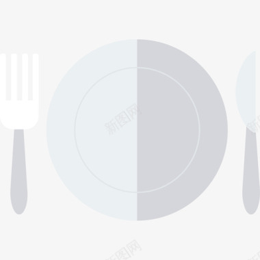 盘子食品饮料3平的图标图标