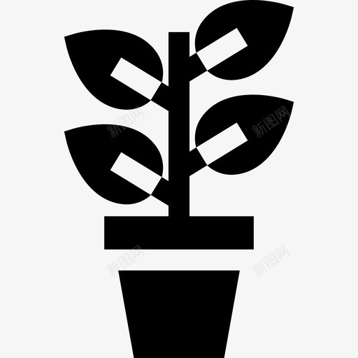植物自然17填充图标svg_新图网 https://ixintu.com 填充 植物 自然17