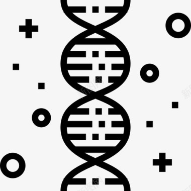 Dna医院保健3线性图标图标