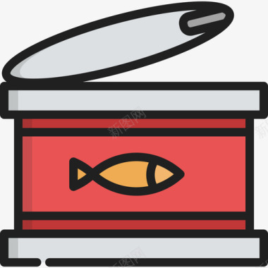 金枪鱼烤肉2原色图标图标