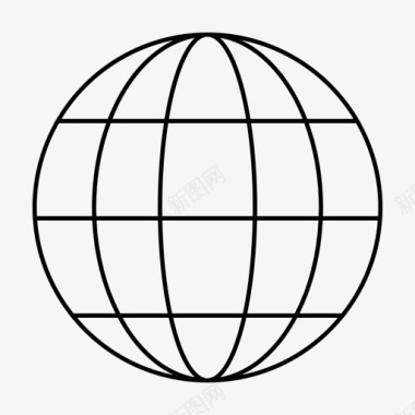 在线地球全球图标图标