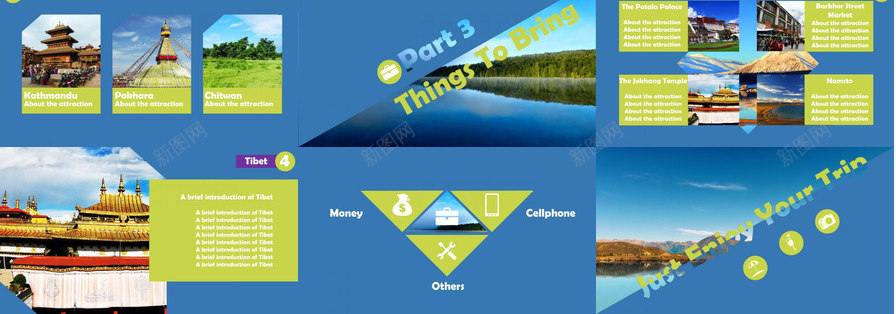 旅游景点行程介绍1PPT模板_新图网 https://ixintu.com 介绍 旅游景点 行程