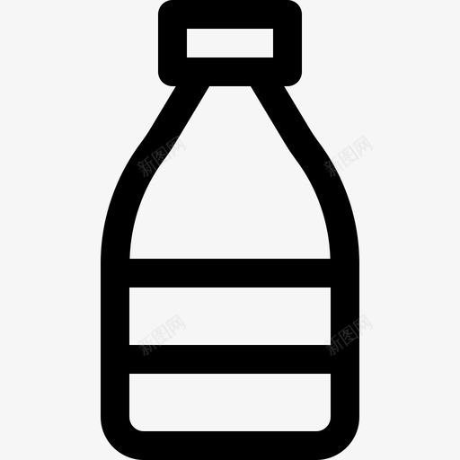 奶瓶饮料4线性图标svg_新图网 https://ixintu.com 奶瓶 线性 饮料4