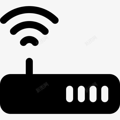 Wifi物联网14充满图标svg_新图网 https://ixintu.com Wifi 充满 物联网14