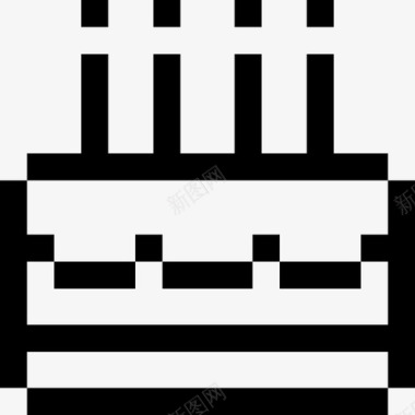 生日蛋糕食物35提纲图标图标