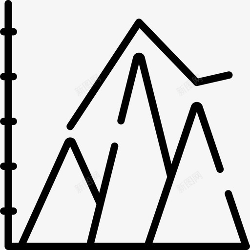 金字塔图信息图4线性图标svg_新图网 https://ixintu.com 信息图4 线性 金字塔图