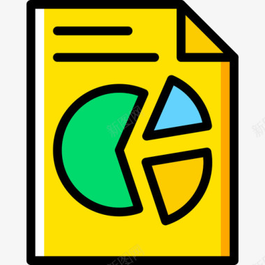 文件商务78黄色图标图标