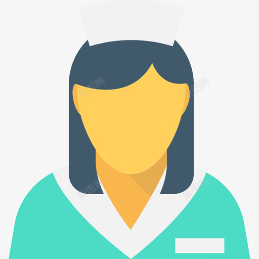 护士职业9公寓图标svg_新图网 https://ixintu.com 公寓 护士 职业9