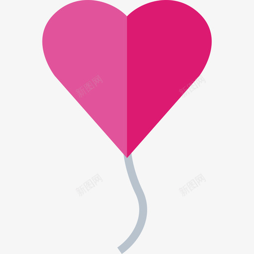 气球爱情和浪漫10扁平图标svg_新图网 https://ixintu.com 扁平 气球 爱情和浪漫10
