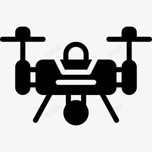 无人机科技6加油图标svg_新图网 https://ixintu.com 加油 无人机 科技6