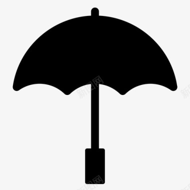 伞天雨图标图标