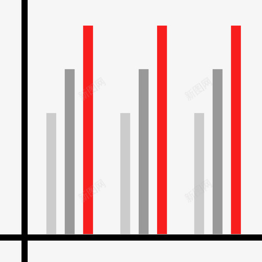 条形图图表和图表9平面图图标svg_新图网 https://ixintu.com 图表和图表9 平面图 条形图