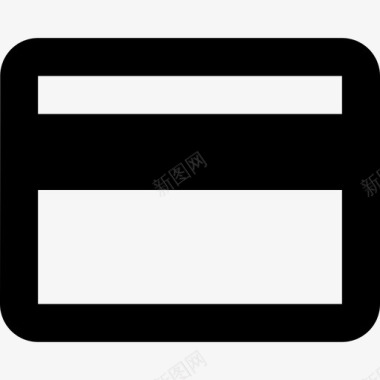 信用卡action单色图标图标