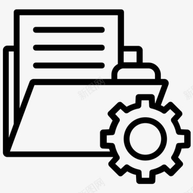 文档管理文档设置文档存储图标图标
